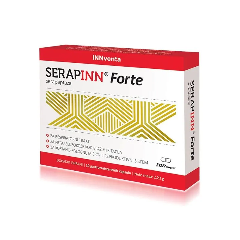 Serapinn Forte 10 kapsula x 120.000SPU (60mg)