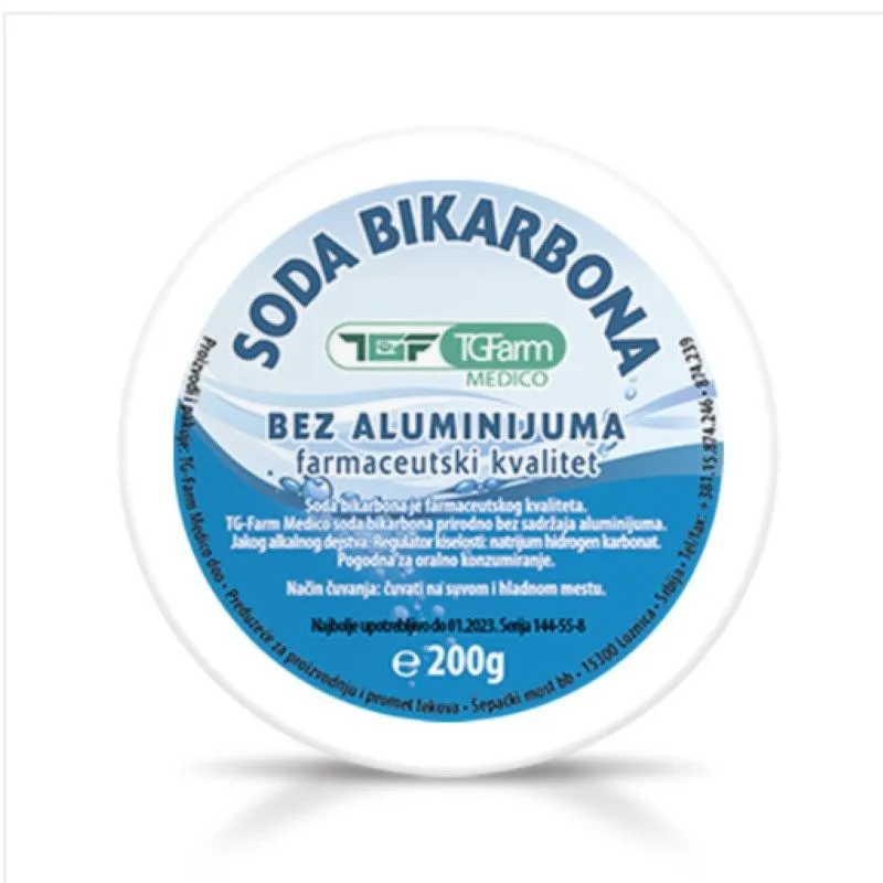 Soda bikarbona bez aluminijuma 200g