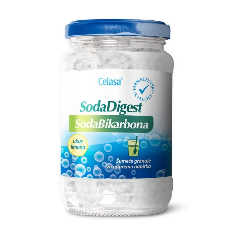 Sodadigest soda bikarbona, šumeće granule 100g, Celasa