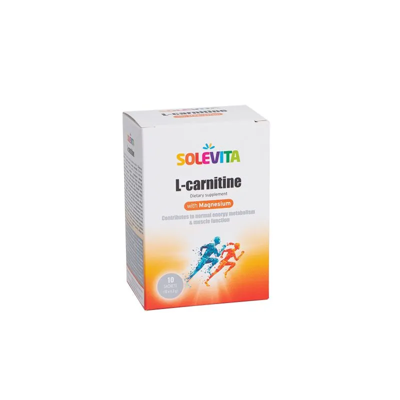 Solevita L-carnitine, 10 kesica