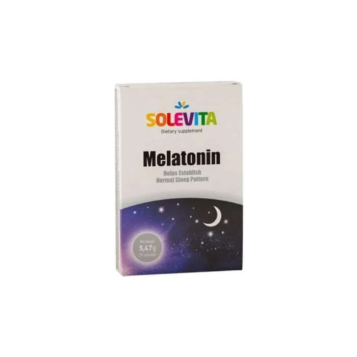 Solevita Melatonin, 10 kapsula