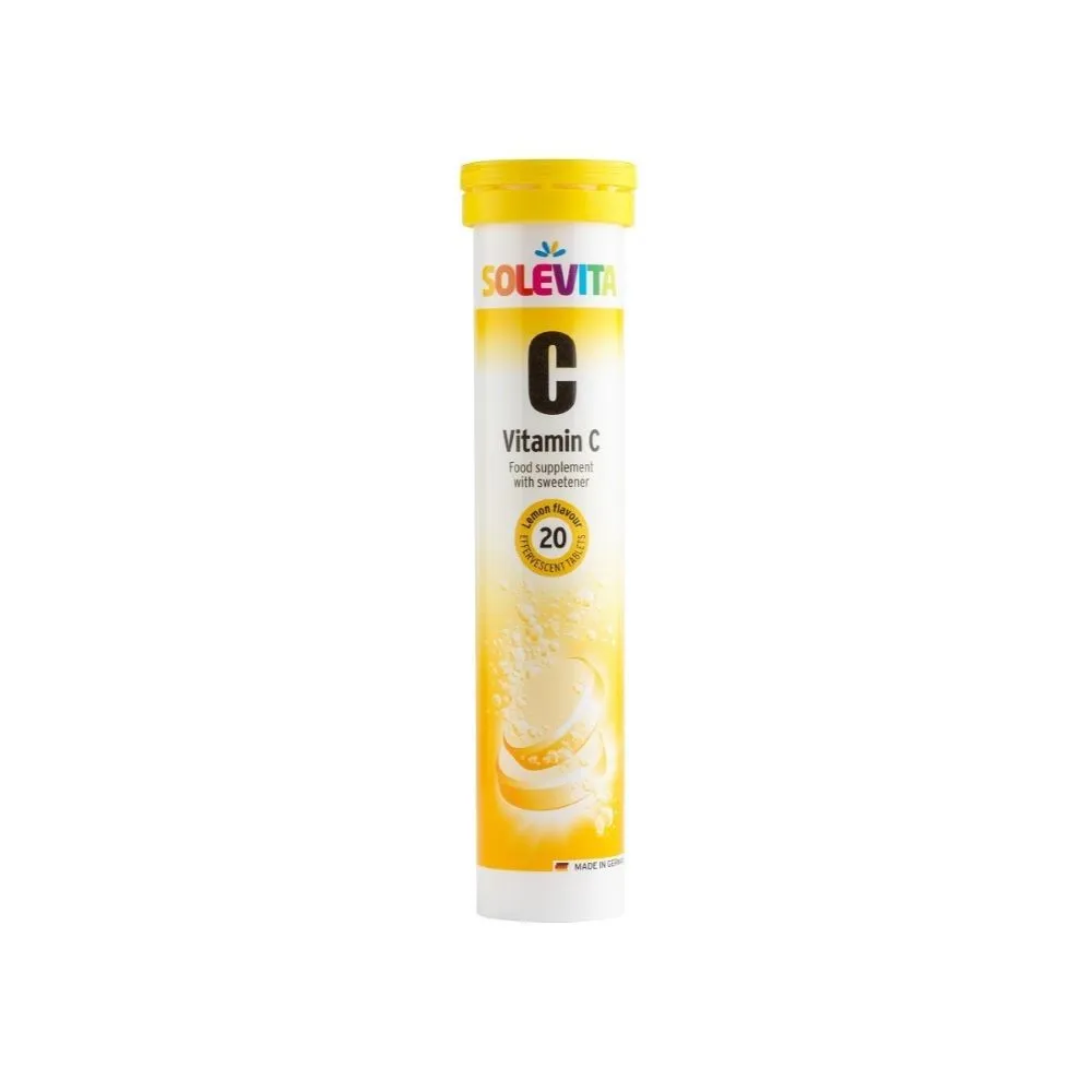 Solevita Vitamin C šumeće tablete, 20 kom