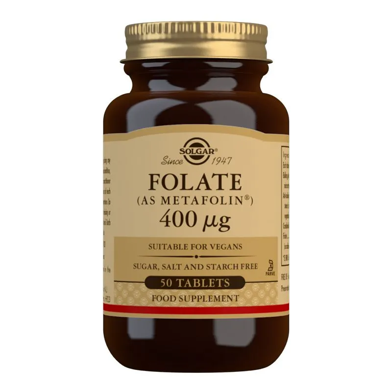 Solgar Folat 400 µg 50 tableta