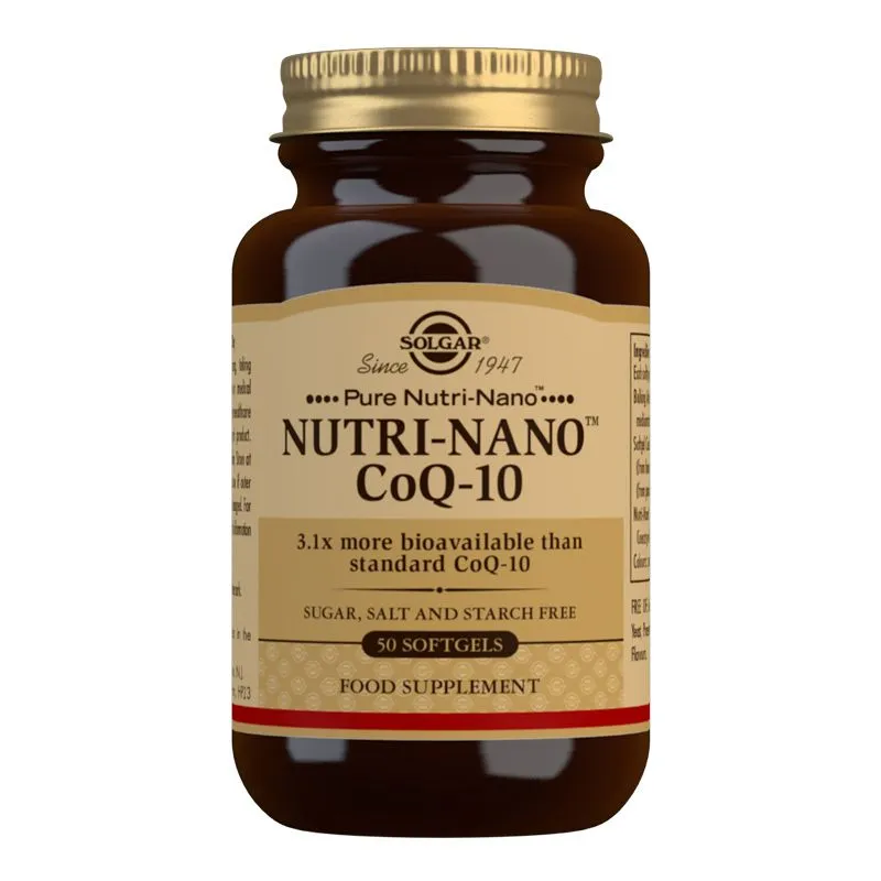 Solgar Nutri-Nano™ CoQ-10, 50 kapsula