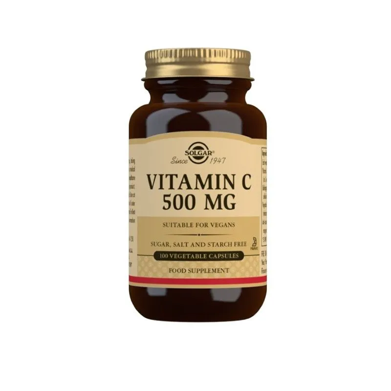 Solgar Vitamin C 500 mg, 100 kapsula