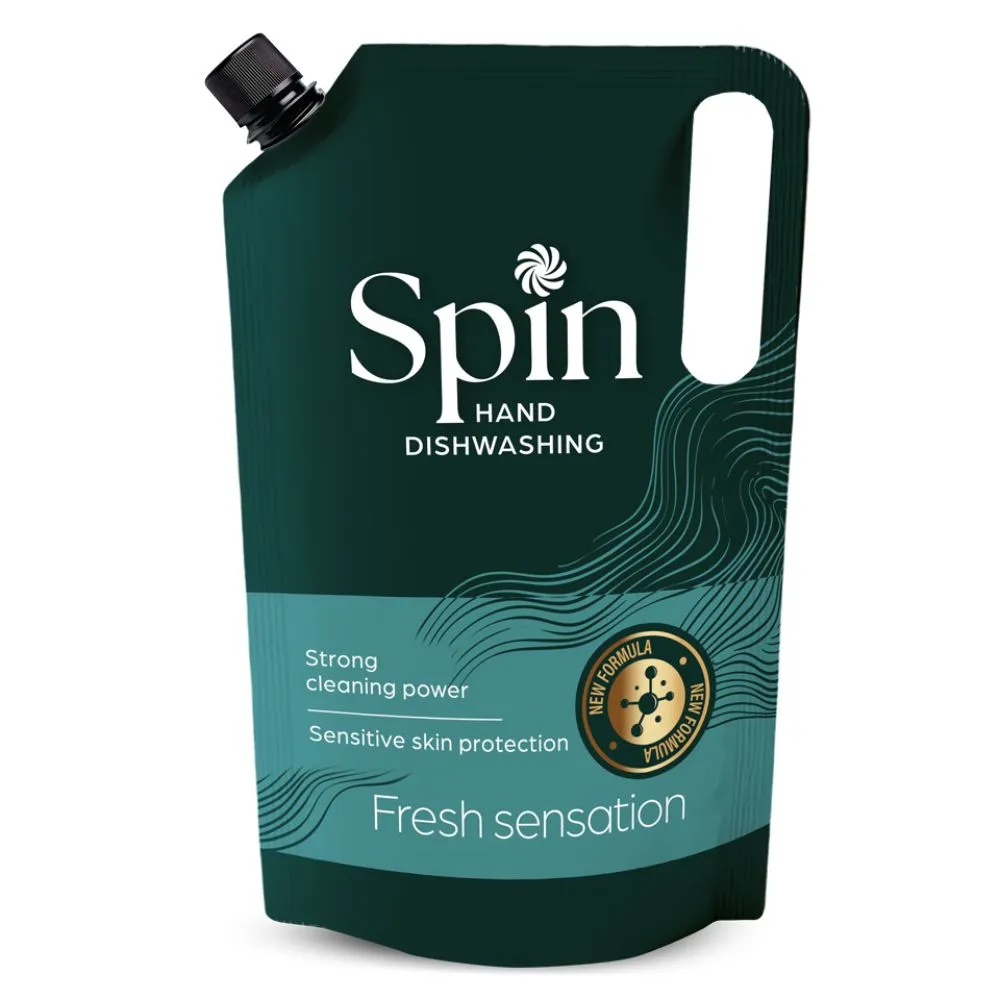 Spin Fresh sensation tečnost za pranje sudova 1.2l