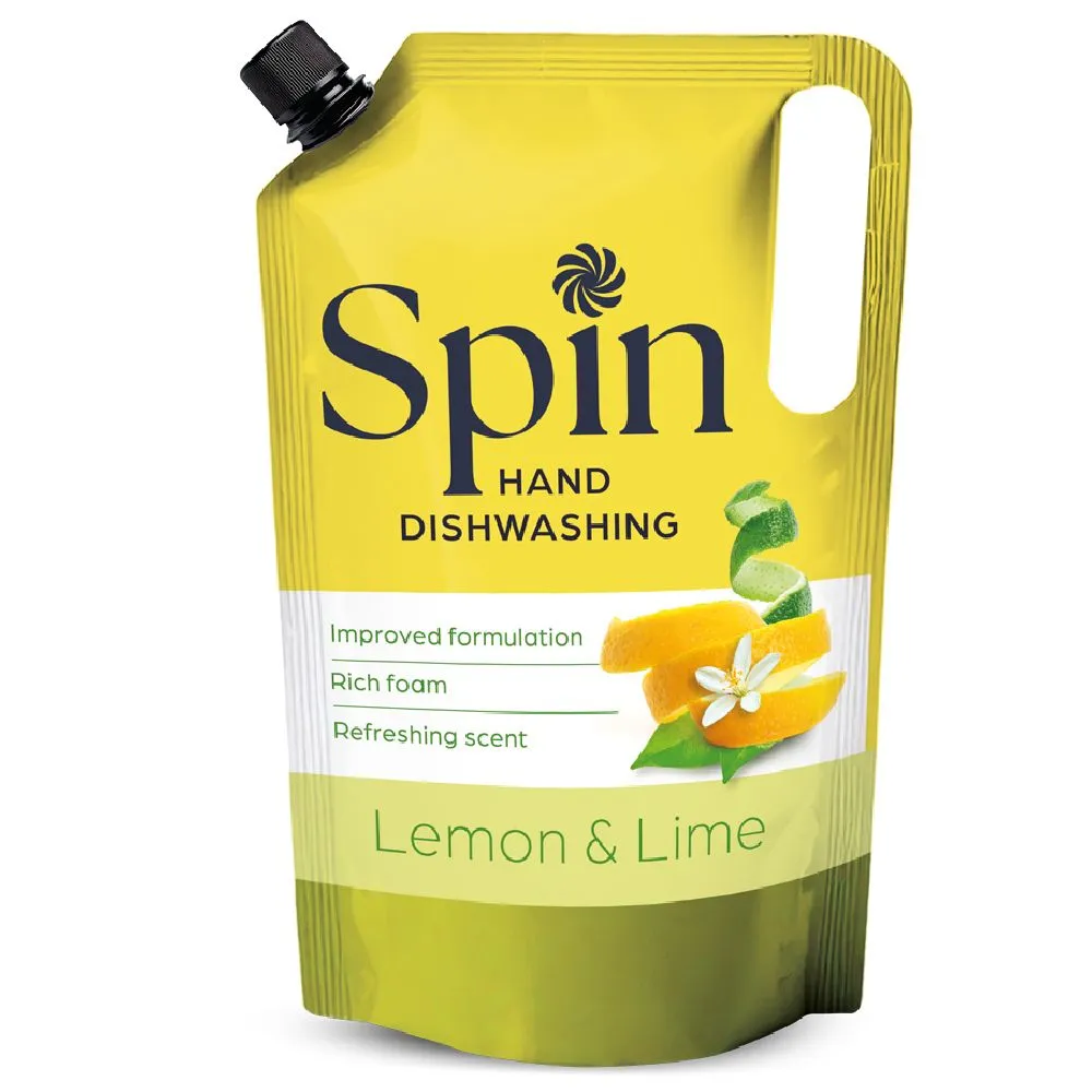Spin Lemon &amp; Lime tečnost za pranje sudova 1.2l