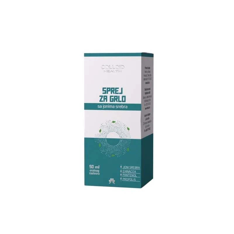 Sprej za grlo sa jonima srebra 50ml