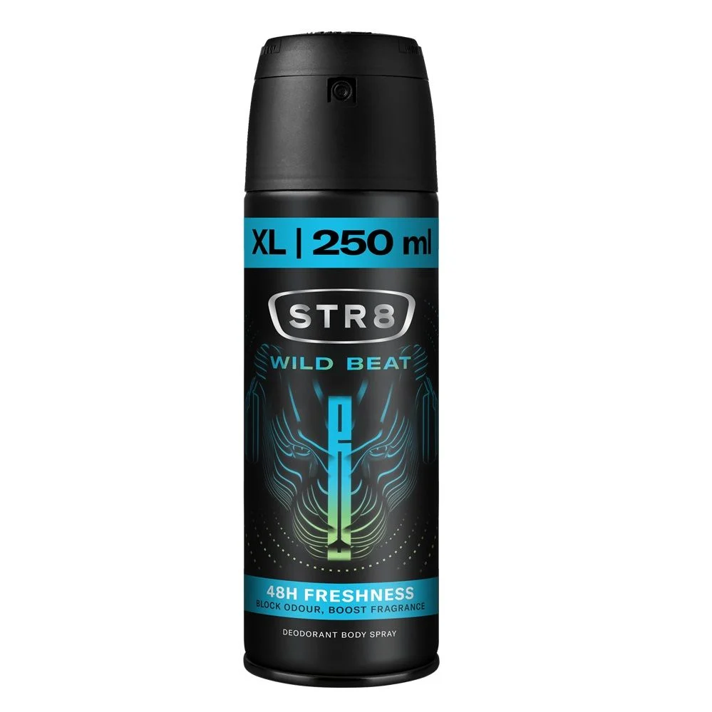 Str8 Wild Beat  muški dezodorans u spreju 250ml