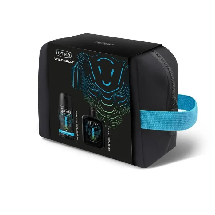 STR8 Wild Beat neseser set (edt 100ml +deo)