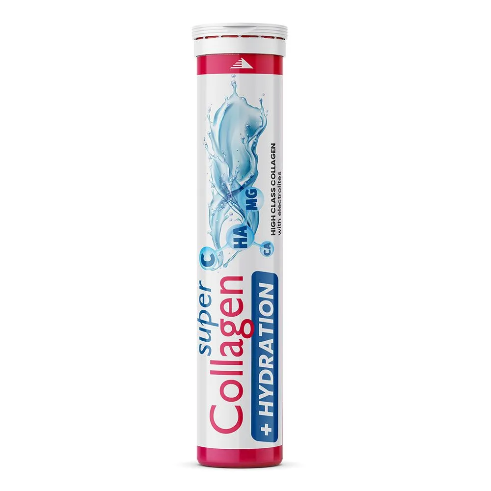 Super collagen + hydration, 20 tableta