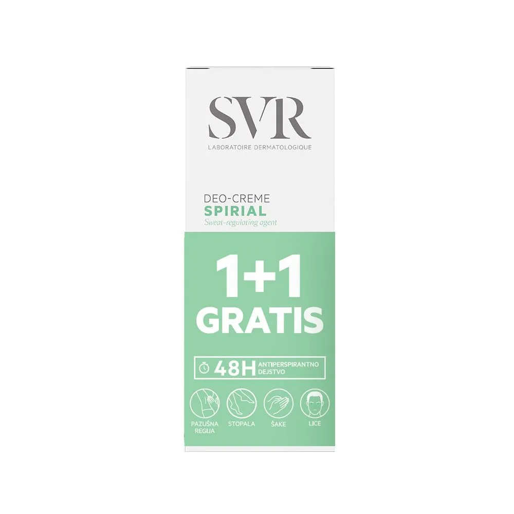 Svr Promo Spirial deo-krema, 2x50ml