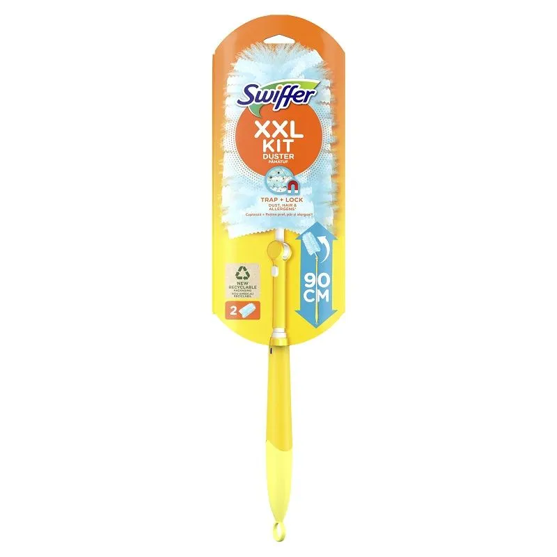 Swiffer Duster XXL set za čišćenje prašine, 1 drška + 2 dodatk