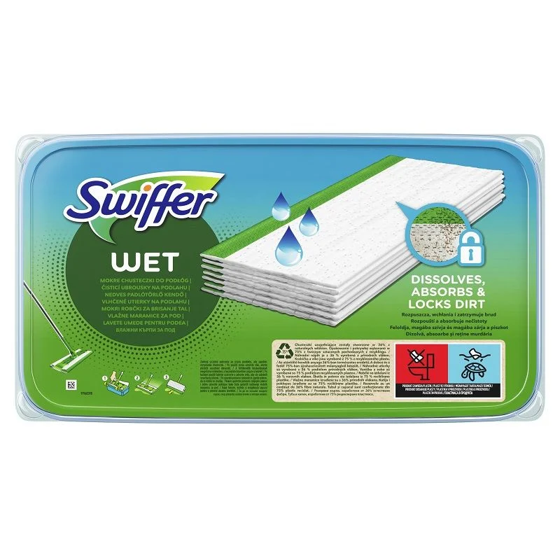 Swiffer Sweeper vlažne maramice za čišćenje poda sa mirisom citrusa, 10 komada