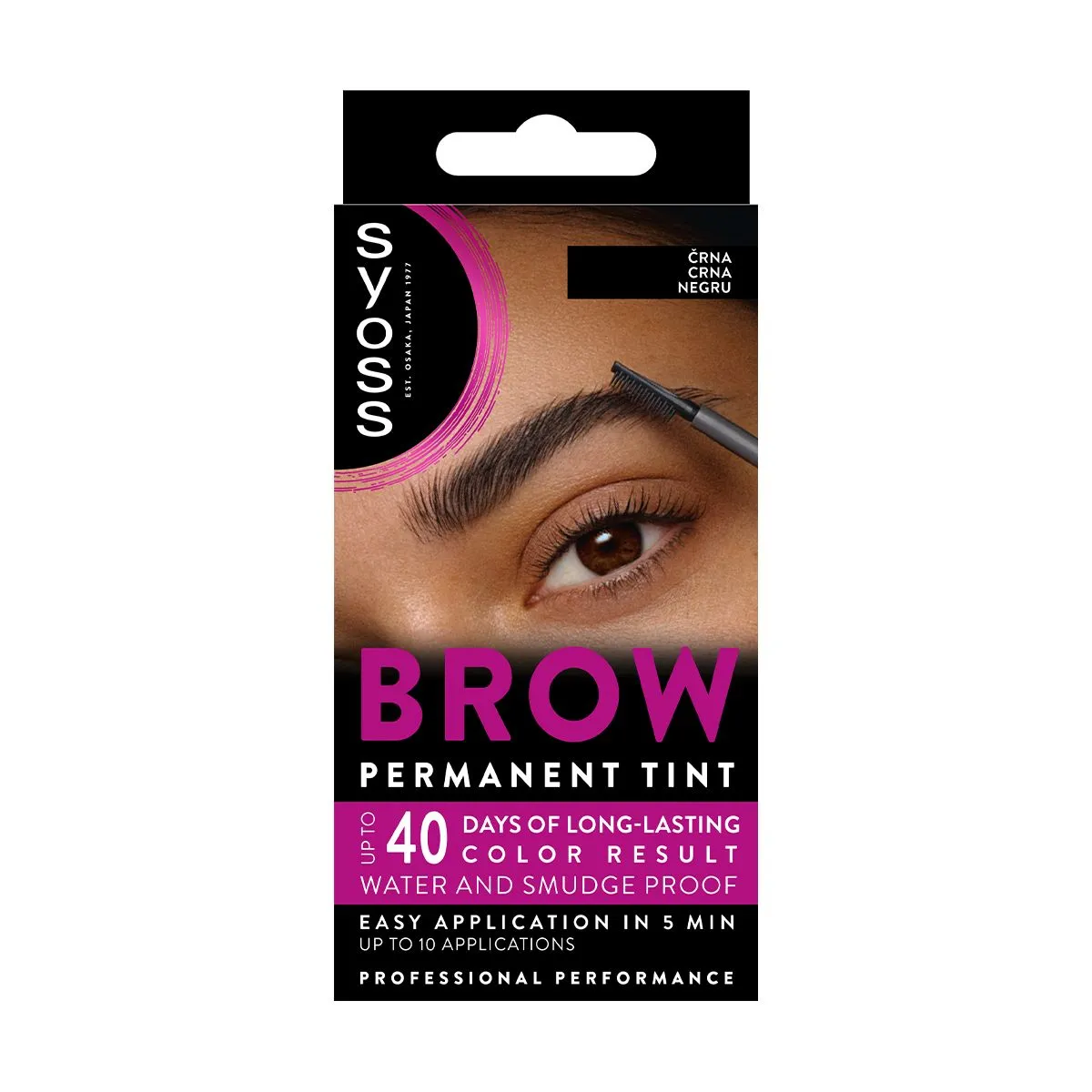 Syoss Brow Tint Black boja za obrve