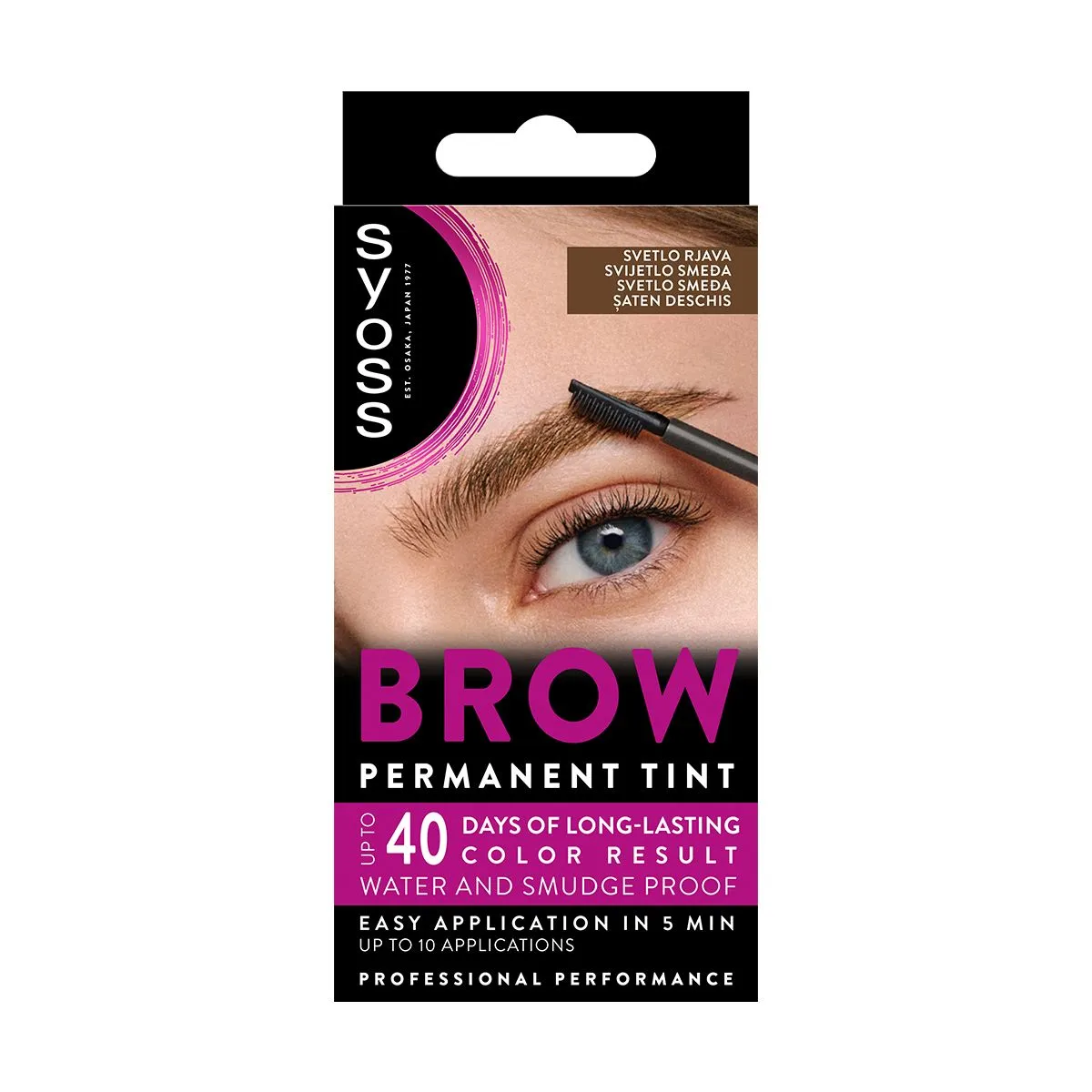 Syoss Brow Tint Light Brown boja za obrve