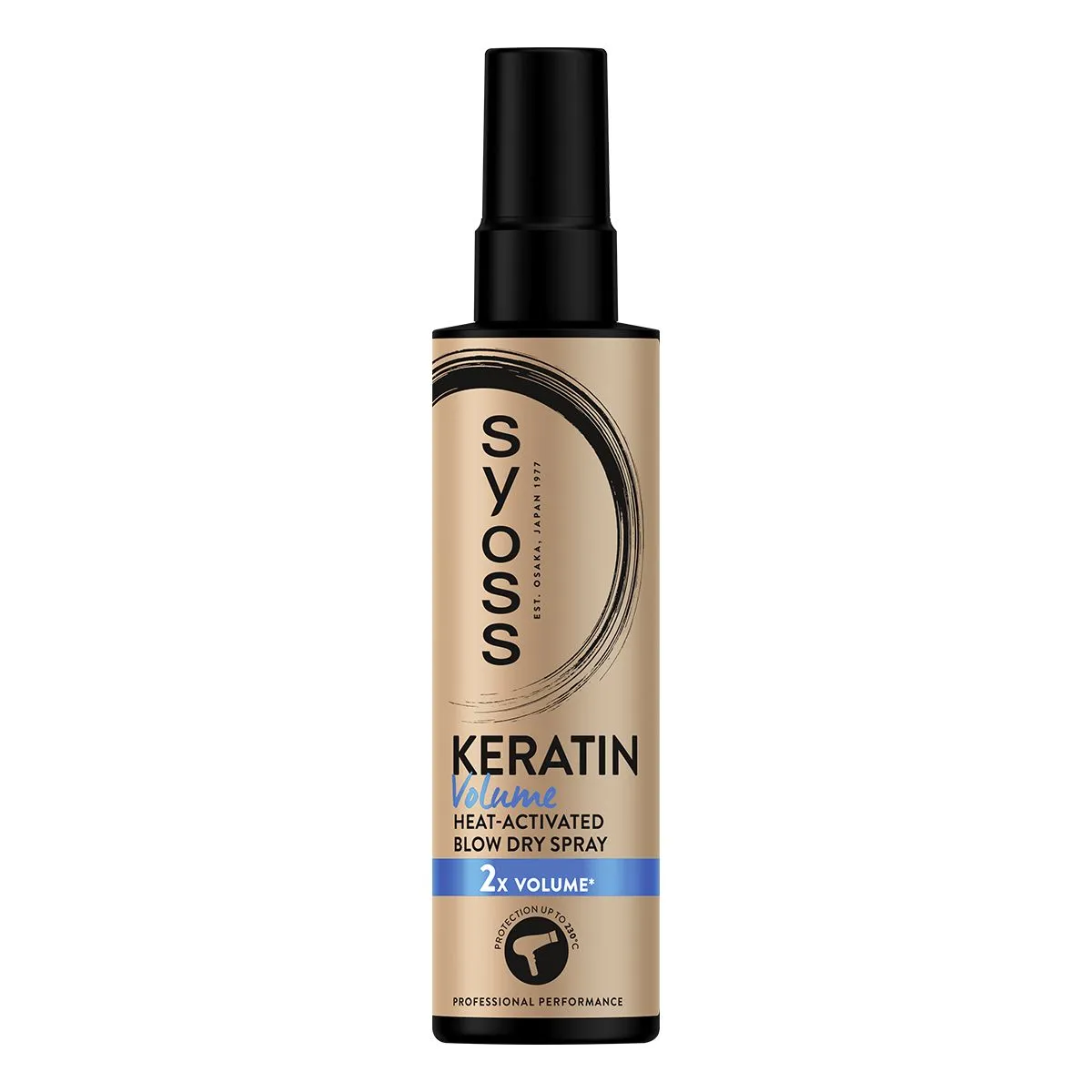 Syoss Keratin Volume sprej za zastitu kose od toplote 200ml