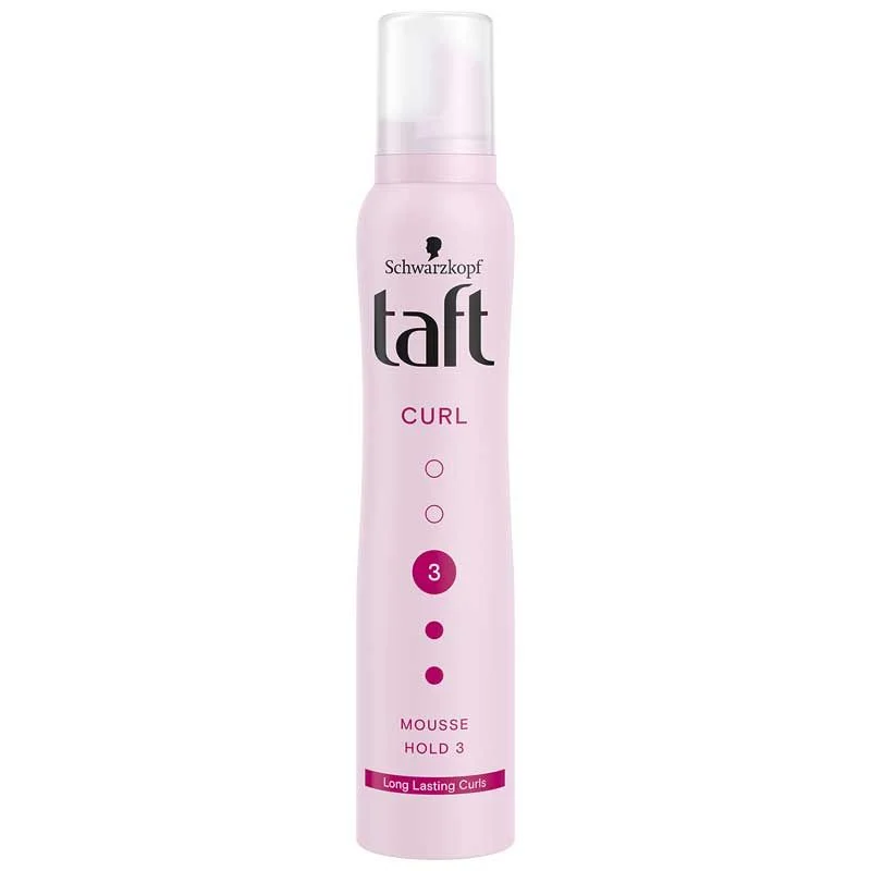 Taft Curl Mousse pena za oblikovanje kovrdžave kose 200ml