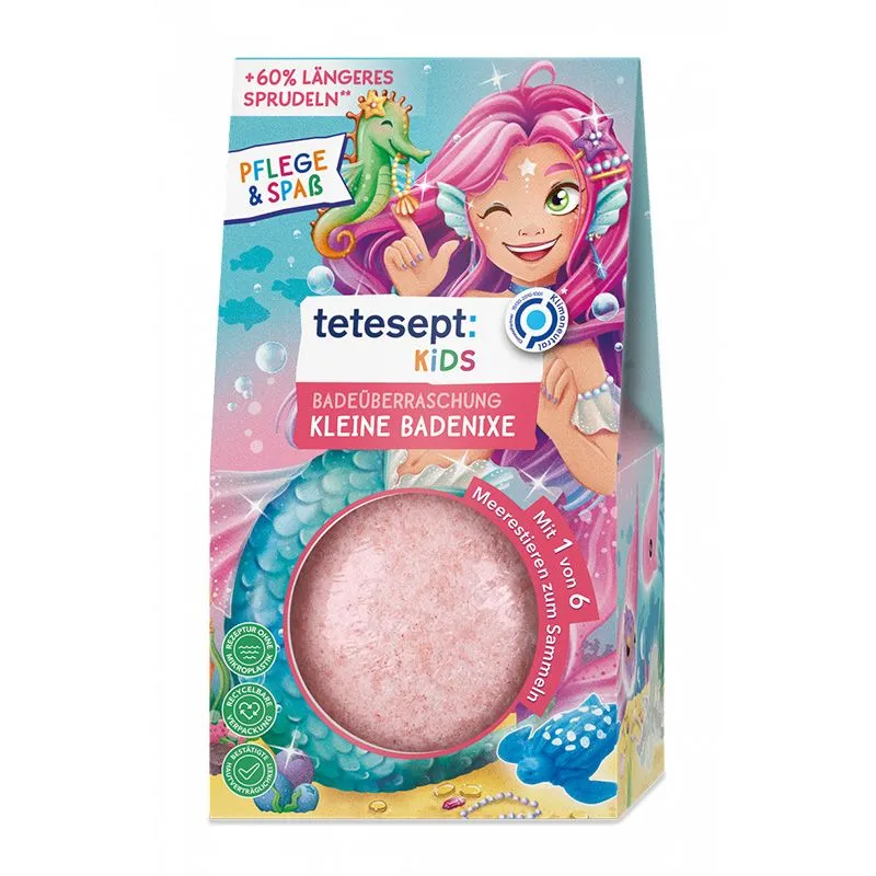 Tetesept mala sirena dečija kugla za kupanje 140g