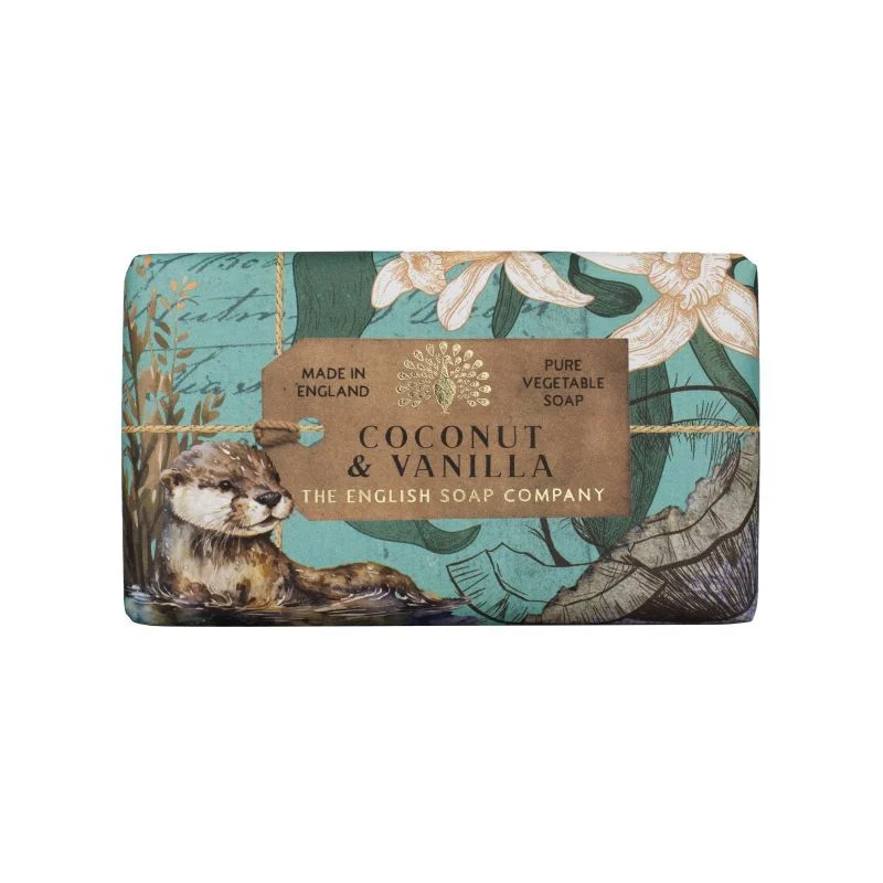 The English Soap Company Coconut & Vanilla čvrsti sapun 190g