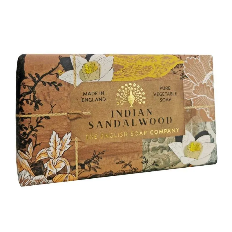 The english soap company sandalwood čvrsti sapun 190gr