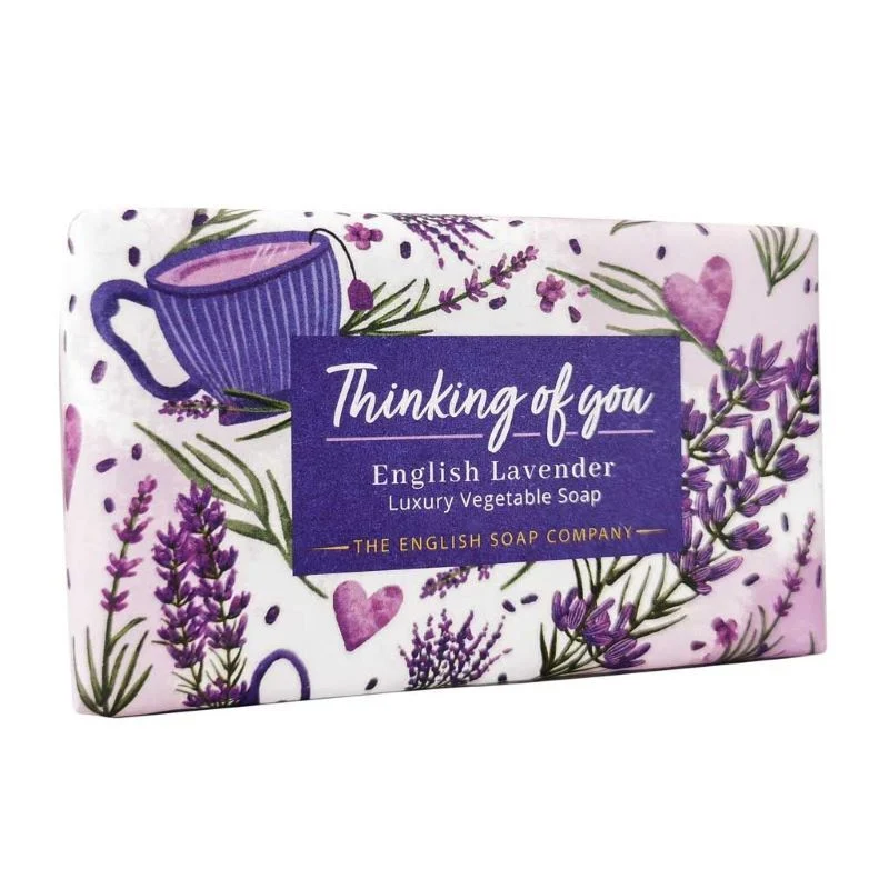 The english soap company thinking of you (lavanda) čvrsti sapun 190gr