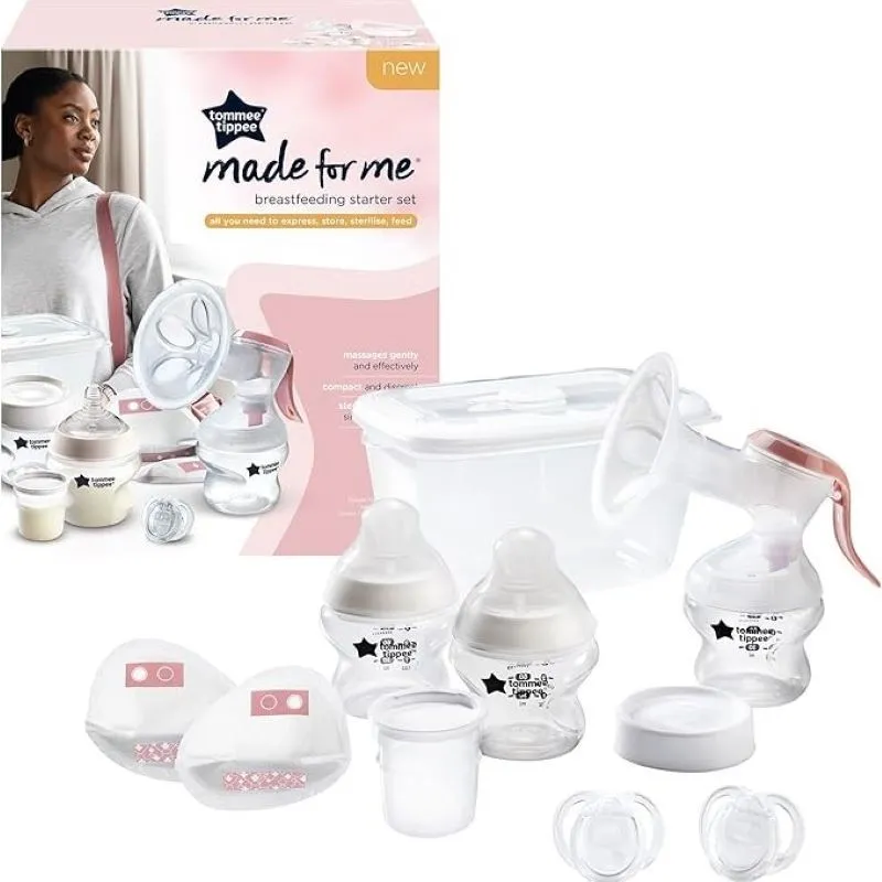 Tommee Tippee made for me set za dojenje roze