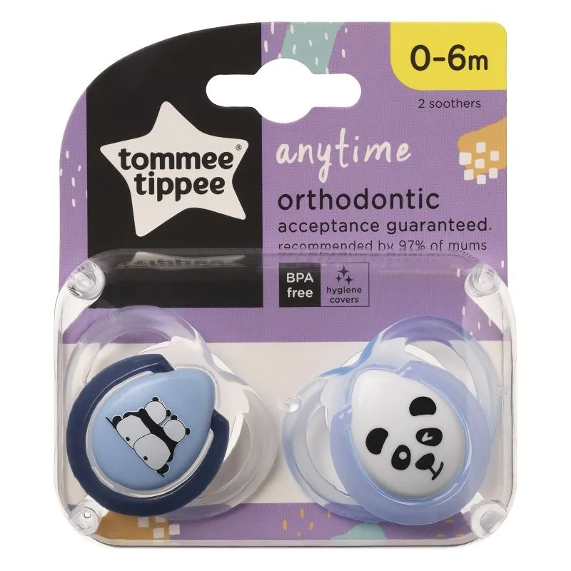Tommee Tippee Varalica Orthodontic plava 2/1, 0-6m