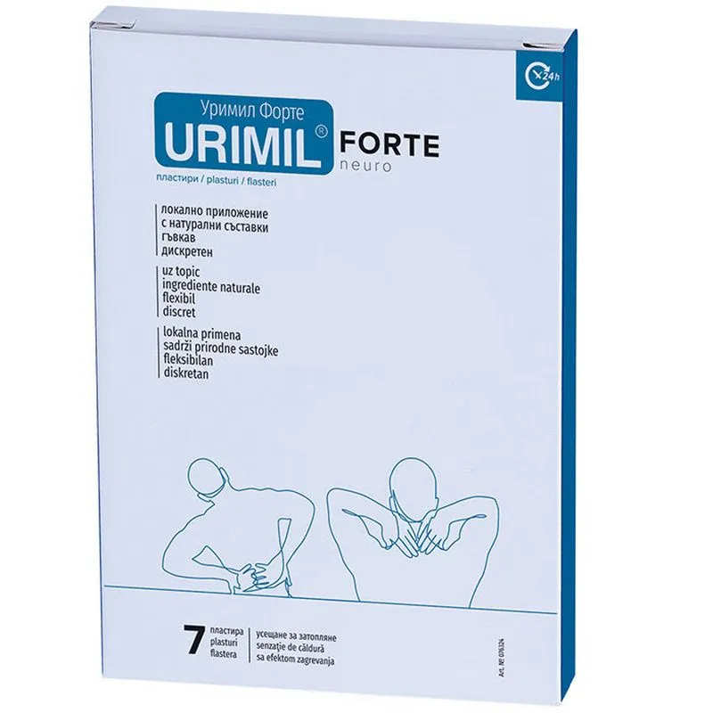 Urimil Neuro forte 7 flastera