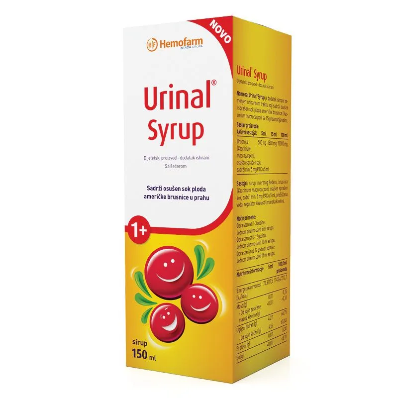 Urinal sirup 150 ml