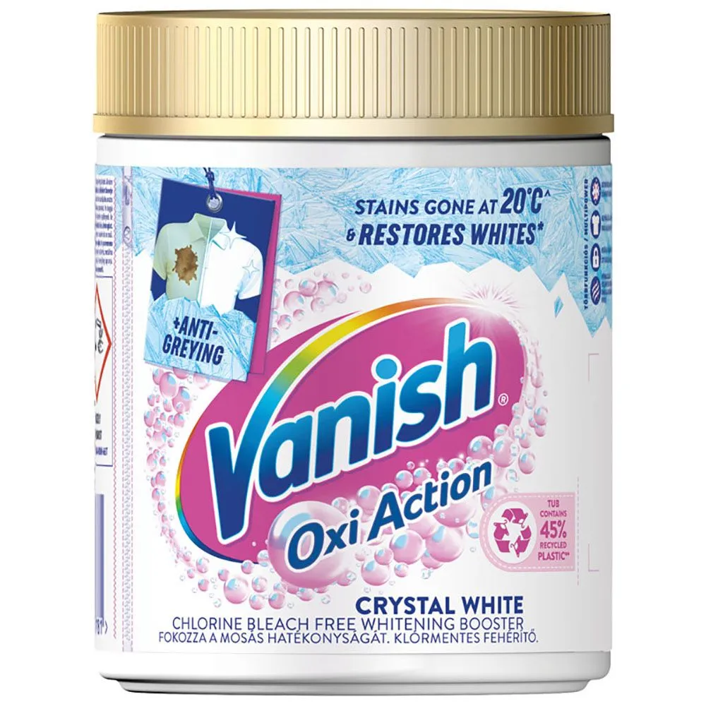 Vanish Oxi Action prašak za fleke white 470g