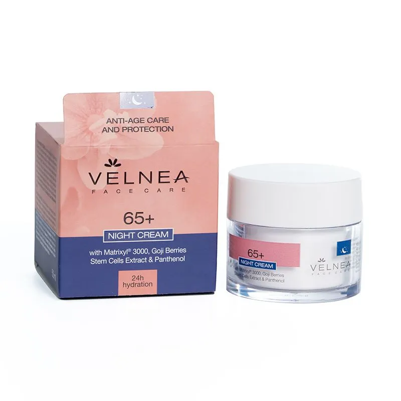 Velnea 65+ noćna krema za lice 50ml