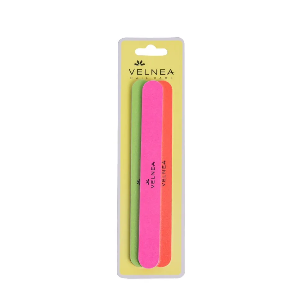 Velnea nail care set neon turpije 3kom
