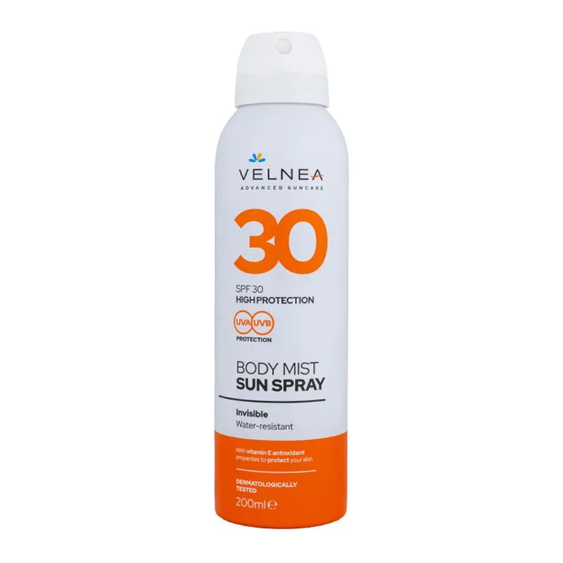 Velnea sun body mist sprej za sunčanje spf30 200ml