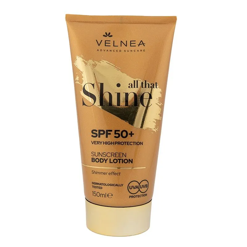 Velnea sun Losion za telo sa šljokicama SPF50+150ml