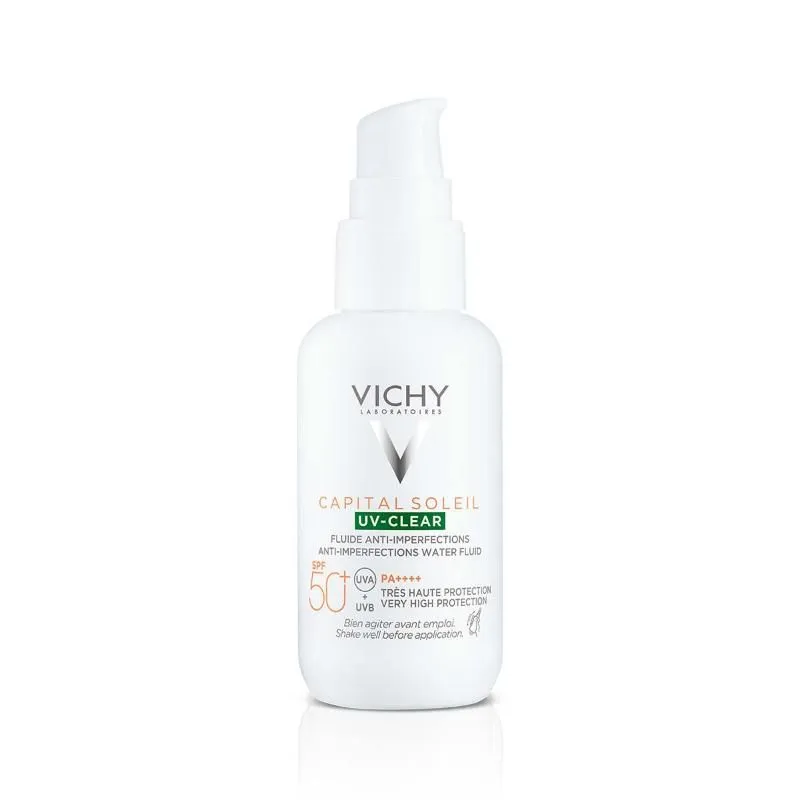 Vichy Capital Soleil UV-Clear SPF 50+ fluid protiv nepravilnosti 40ml
