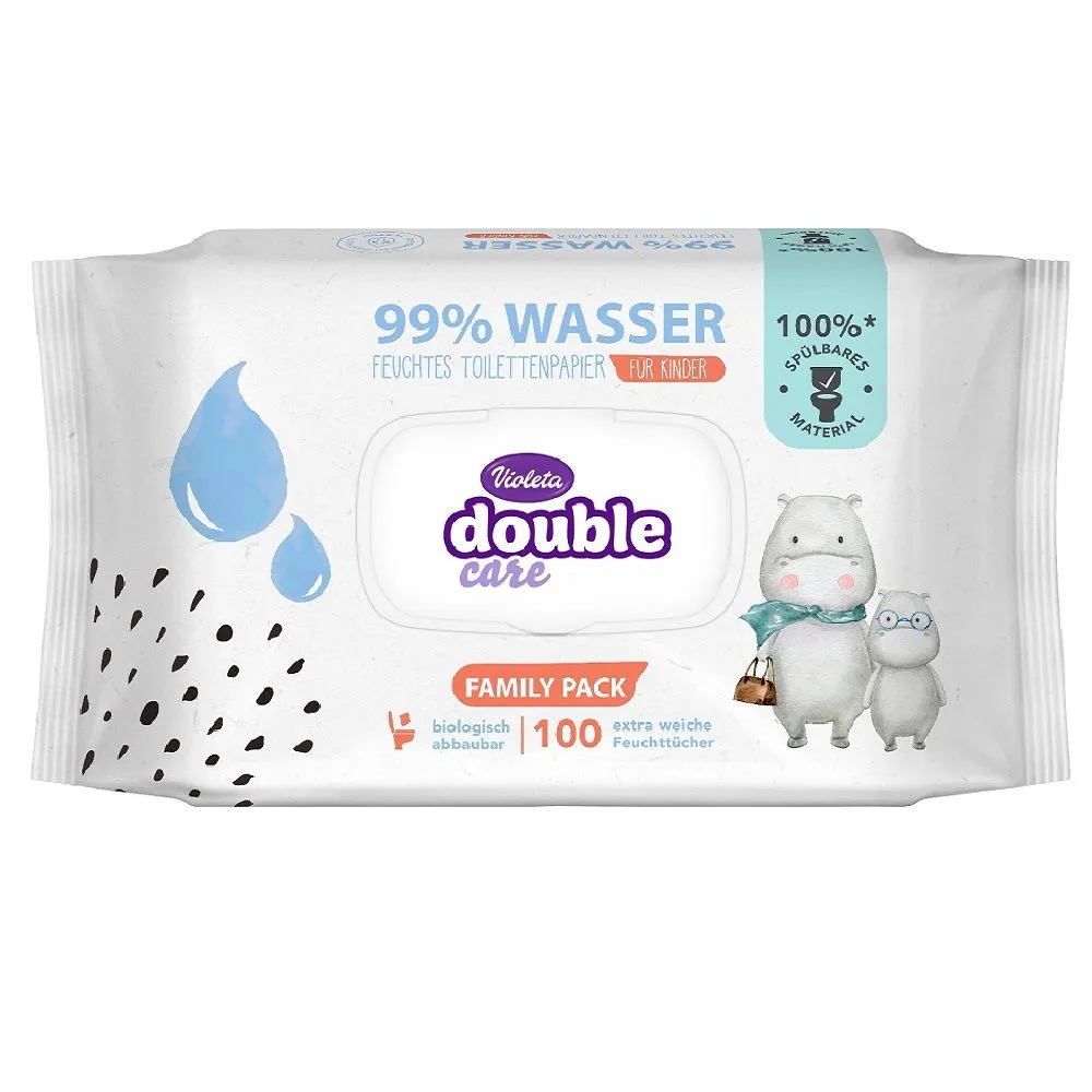Violeta Vlažni toalet papir DC 99% vode Family Pack 100/1
