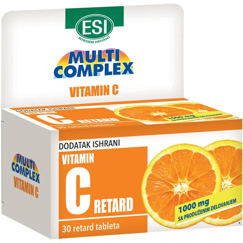 Esi Vitamin C retard tablete 30x1000mg