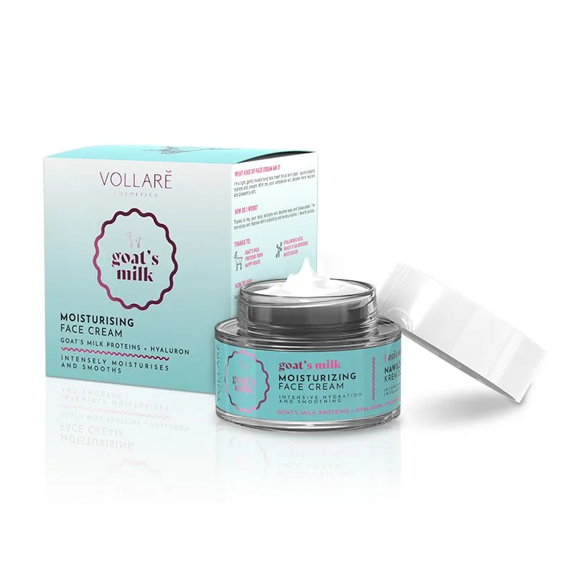 Vollare kozje mleko Hijaluron krema za lice 50ml