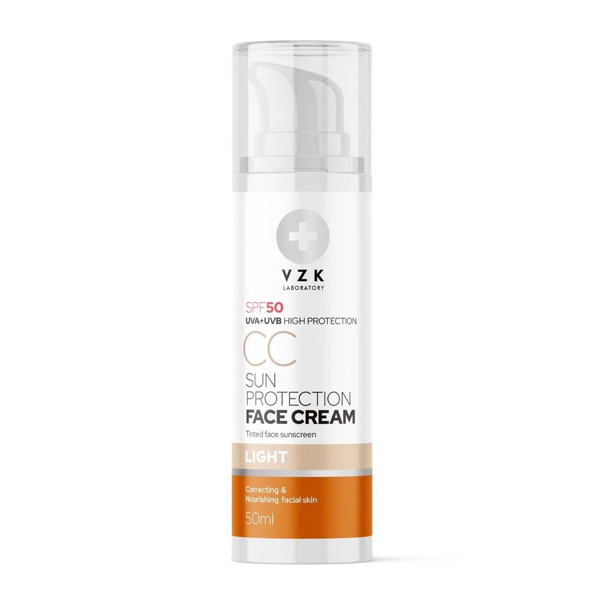 VZK CC krema svetlija SPF50, 50ml