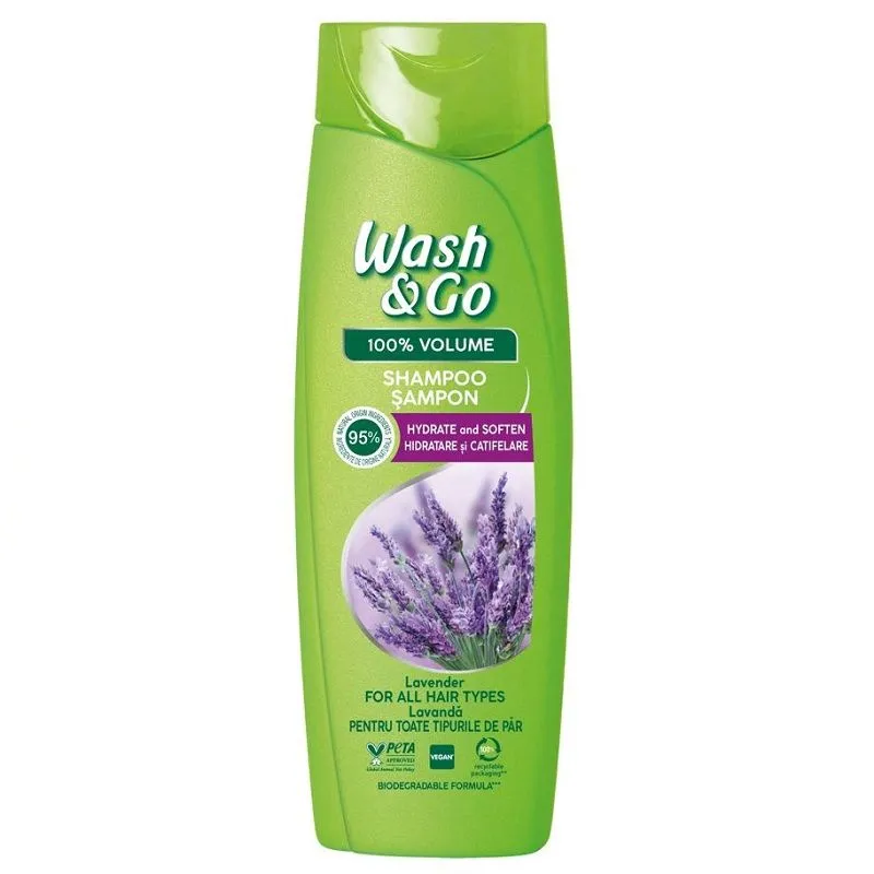 Wash & Go francuska lavanda šampon za kosu 360 ml