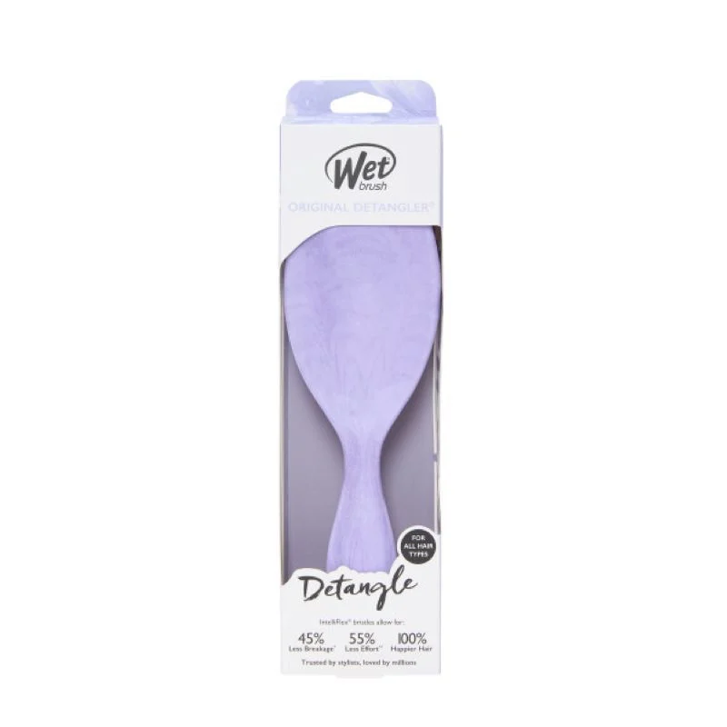 Wet brush četka za kosu original detangler glitter ljubičasta