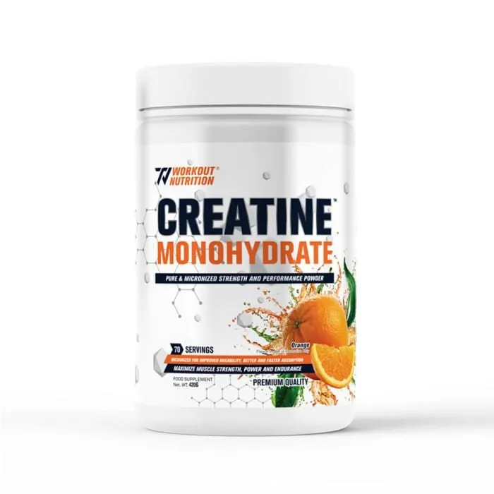Workout Creatine Monohydrate orange 420g