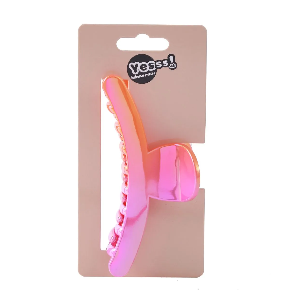 Yesss! basic šnala za kosu roze orange
