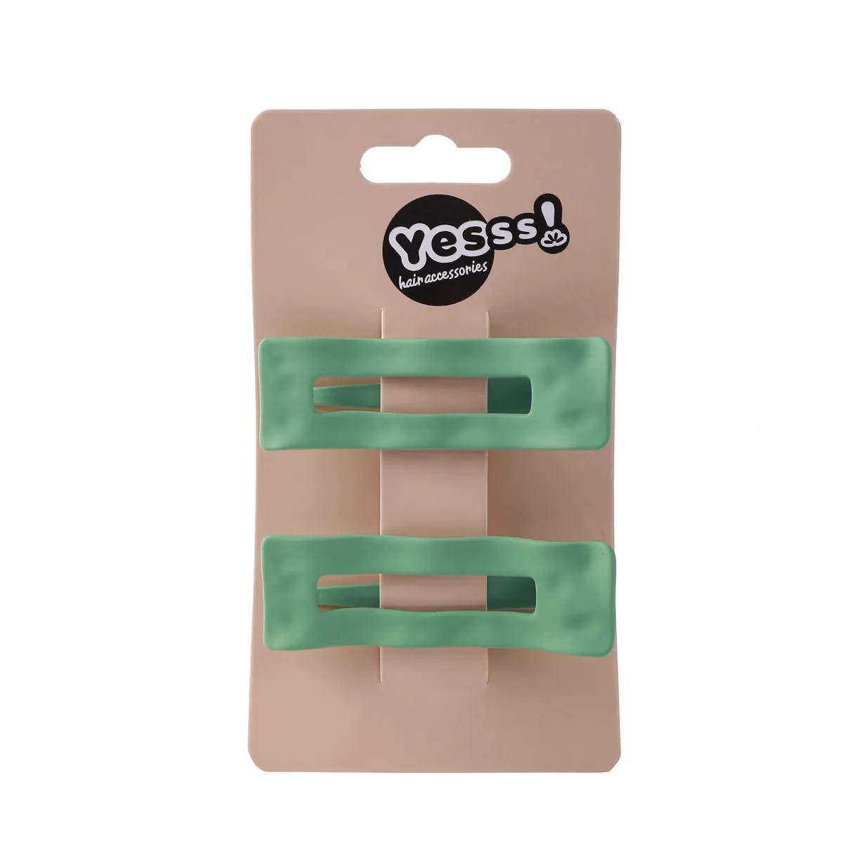 Yesss! šnalice za kosu zelene 2/1