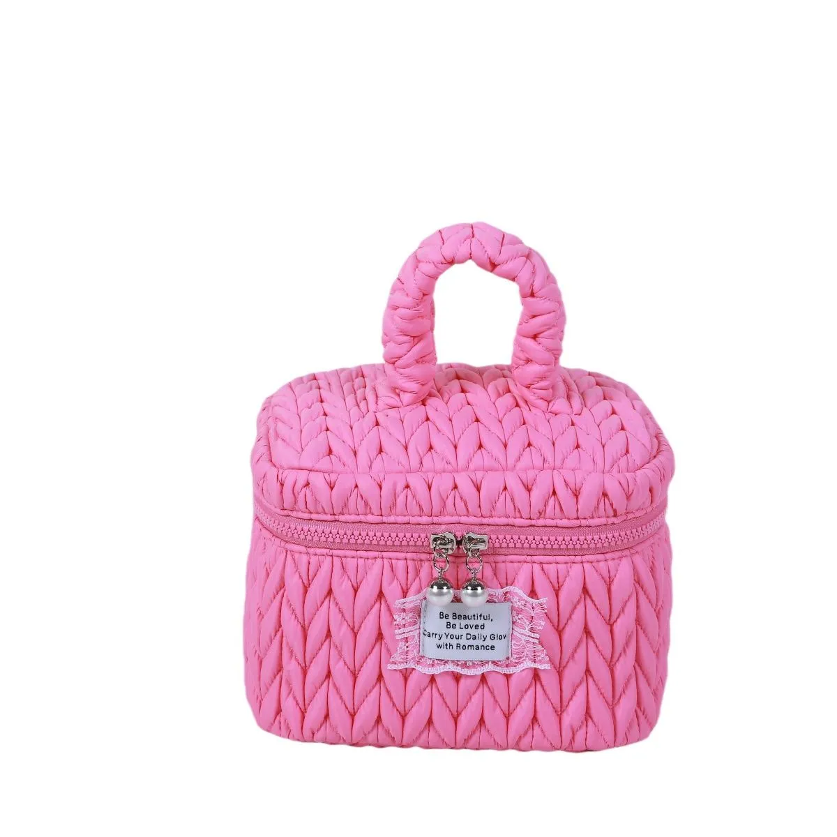 Yesss! Pleteni roze neseser