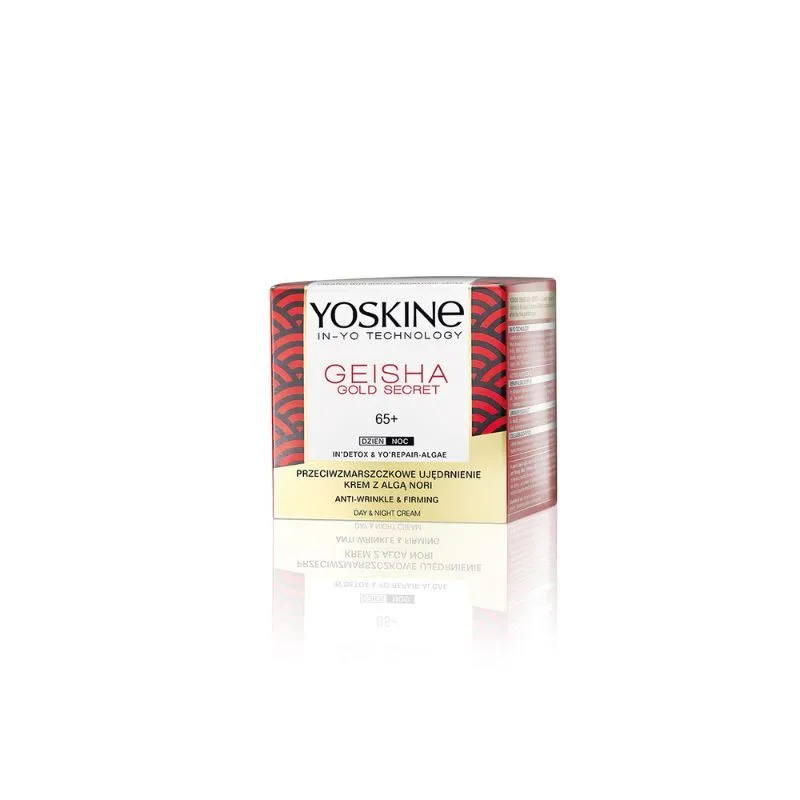Yoskine Geisha Gold Secret dnevna i noćna krema 65+, 50 ml