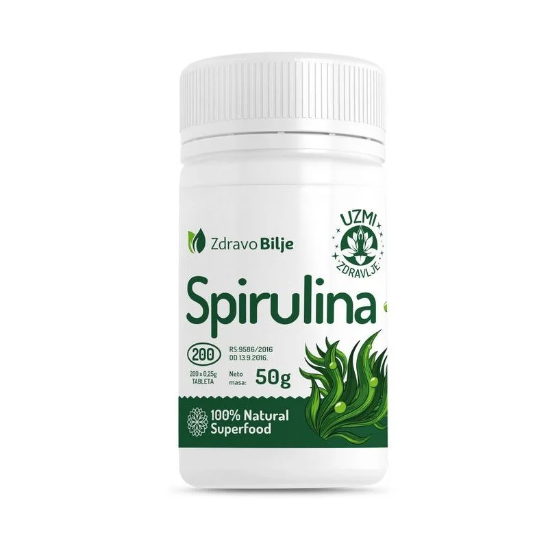 Zdravo Bilje Spirulina tablete 200 komada