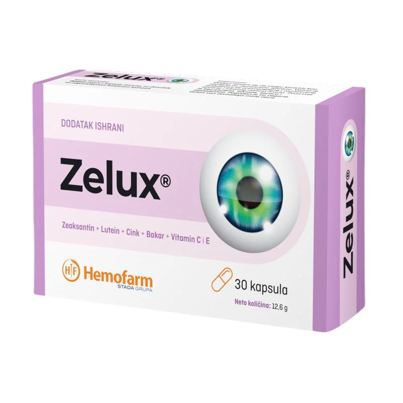 ZELUX® 30 kaps. za oči