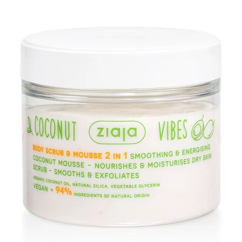 Ziaja coconut vibes piling i pena za telo 2 u 1 270ml